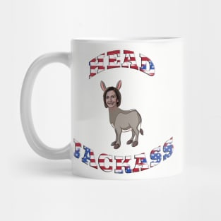 Funny Pelosi Head Jackass Mug